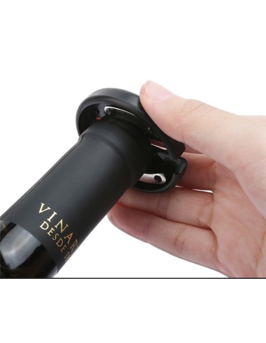 USEEK Cavatappi Elettrico USB-C ricaricabile con tagliacapsule, apribottiglie automatico, batteria 500 mAh, idea regalo vino