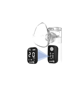 USEEK Nebulizzatore Portatile Mesh ricaricabile, silenzioso ≤20 dB, display LED, pulizia automatica, 3 velocità, adulto/bimbo 2