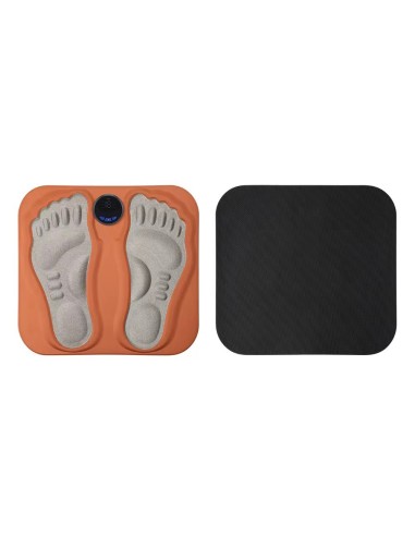 USEEK Massaggiatore Plantare EMS con telecomando, ricaricabile USB, 6 modalità e 15 intensità, sollievo dolore e circolazione