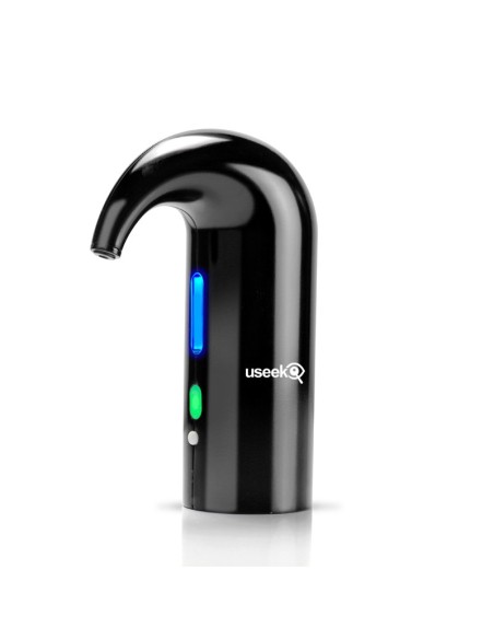 USEEK Dispenser Elettrico per Vino con aeratore automatico, ricaricabile USB, versamento senza gocce, batteria 1500 mAh